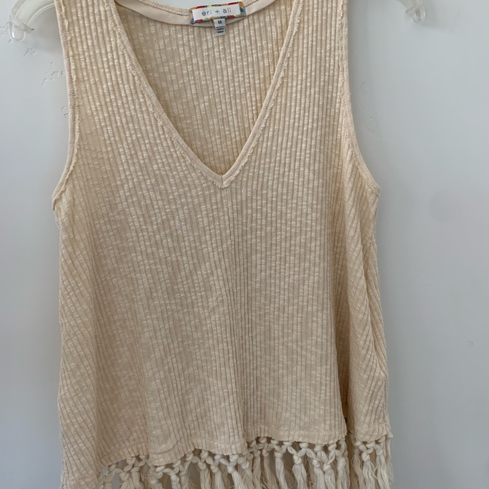 Top with fringe